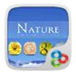 nature golauncher ex theme android application logo